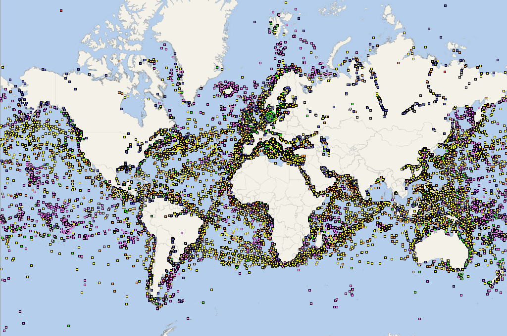 Global AIS Coverage